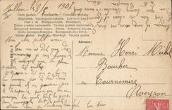 CPA Fantaisie Prenom Henri