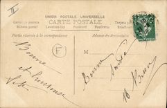 CPA Fantaisie Prenom Jeanne 