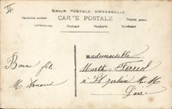 CPA Fantaisie Prenom Marthe