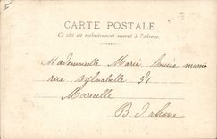 VINTAGE POSTCARD Goat Child First toy