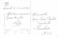 CPA Chevre Kowalsky Printemps