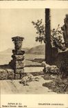 VINTAGE POSTCARD Chevre Dupain Ruines has Solonto Ssalon 1931 Chantereau