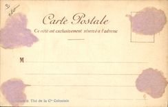 VINTAGE POSTCARD Fantasy Illustrator Lessieux Cape Martin Escaped on Menton