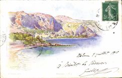 VINTAGE POSTCARD Fantasy Illustrator Lessieux Beaulieu