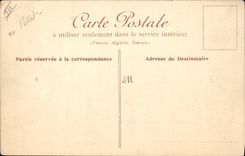 VINTAGE POSTCARD Fantaisie Marseilles Illustrator Goes in the Lessieux old city