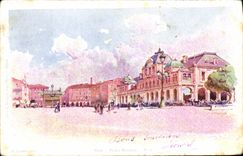 VINTAGE POSTCARD Fantaisie Illustrator Lessieux Nice Places Massena