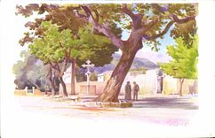 CPA Fantaisie Illustrateur Lessieux Cimiez