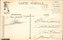 CPA Fantaisie Militaria A l'assaut du mur 