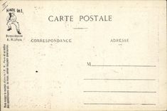 VINTAGE POSTCARD Fantaisie Militaria the alphabet of the soldier Encase