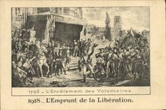 CPA Fantaisie Militaria Emprunt de la liberation 1918