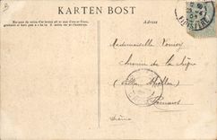 CPA Folklore Confort La signature de Monsieur le Maire