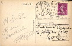 CPA Folklore Encore une pipe Tabac 