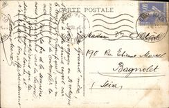 CPA Folklore Le tireur de Bonne Aventure Costumes de fetes de Scaer et Bannalec 