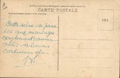 CPA Folklore Environs d'Auray Noce bretonne dansant la ridee