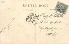 CPA Folklore Tabac Fumeur de Plomodiern Menez Horn 