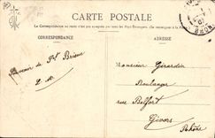 CPA Folklore Tabac Vieille paysanne de Cornouailles Botrel