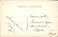 CPA Folklore Tabac Enfant Pipe Journal La Tribuna