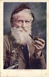 CPA Folklore Tabac Pipe Le vieux chasseur