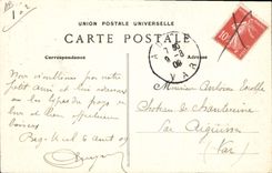 CPA Folklore Tabac Marins bretons Sur le Mole Un vieux loup de mer et pigeon du port Pipe