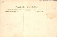 VINTAGE POSTCARD Boat Montargis Barge Seen of the port