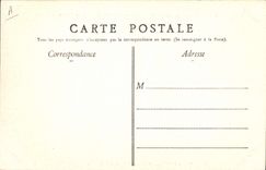 VINTAGE POSTCARD Boat Barge Avignon Quay of the line