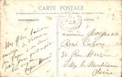 VINTAGE POSTCARD Boat Vernon Barge the boat laundrette and the bridge