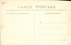 VINTAGE POSTCARD Boat Barge Trawl-nets on the Marne the port