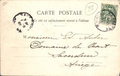 VINTAGE POSTCARD the High Vosges the industry of wood