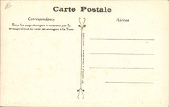 VINTAGE POSTCARD Boat Steamer General transatlantic Chanzy Co Gle shipwreck on February 12th, 1910 in the Balearic Islands