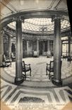 VINTAGE POSTCARD Boat Steamer Le Havre interior Installations of the Steamer France of the General Company Transatlantic Hall