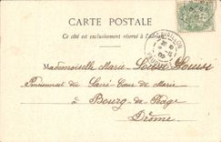 VINTAGE POSTCARD Fantasy Children five directions the taste Jam