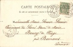 VINTAGE POSTCARD Fantasy Children five directions sense of smell