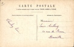 CPA Fantaisie Prenom Louis 