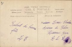 CPA Fantaisie Prenom Louise