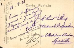 CPA Fantaisie Prenom Louis