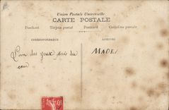 CPA Fantaisie Prenom Leon