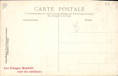 VINTAGE POSTCARD Ane Mule Montmorency Dos has back