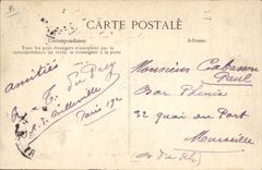 VINTAGE POSTCARD Ass Montmorency Mule In ramble