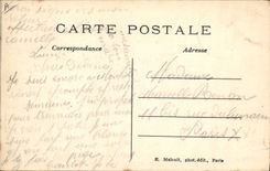 VINTAGE POSTCARD Ass Mule Montmorency Ah which log