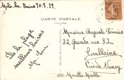 VINTAGE POSTCARD Ane Mule Malo les Bains Promenade has asses