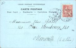 VINTAGE POSTCARD Fantasy Illustrator Hotel of the Cape Martin