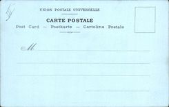 CPA Fantaisie Illustrateur Menton Les rochers rouges 