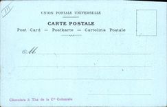 Ilustrador de la fantasía de la POSTAL de la VENDIMIA Niza la entrada del puerto