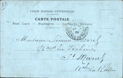 CPA Fantaisie Illustrateur Cannes Les vieilles tours