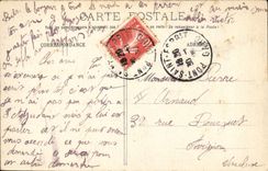 VINTAGE POSTCARD Militaria With the wash-hand basin