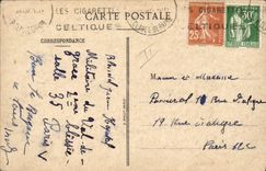 VINTAGE POSTCARD Militaria Upright of in