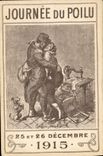 CPA Militaria Journee du poilu 1915
