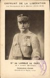 VINTAGE POSTCARD Militaria Loan of the Release Winners of the Marne Gall de Langle de Cary