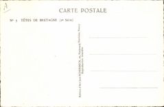 CPA Folklore Femme Bretagne 