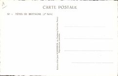 CPA Folklore Tetes de Bretagne Femmes